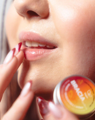 Sorbet fruttato per labbra secche e screpolate ciliegia mango e mandarino Bracia Mydlarze_3 - 3