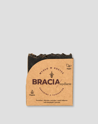 Sapone in barretta antibatterico e antifungino Borowina con calamo Bracia Mydlarze - 1