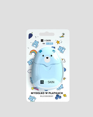 Sapone in scaglie per bambini blu Blueberry HiSkin for Kids 50 pezzi - 1