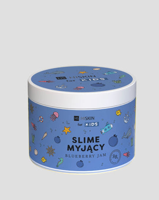 Slime per bambini da bagno blu Blueberry Jam HiSkin for Kids - 1