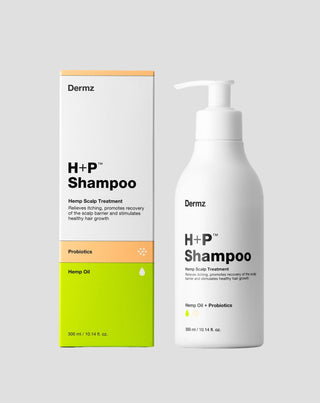 Shampoo alla canapa con probiotici che combatte prurito e desquamazione del cuoio capelluto H+P Dermz_3 - 3