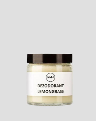 Deodorante rinfrescante ecologico in crema con bicarbonato di sodio Lemongrass La-Le - 1
