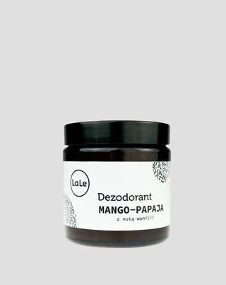 Deodorante ecologico in crema - Mango-papaya con una nota di vaniglia che garantisce una sensazione di freschezza a lunga durata La-Le - 1