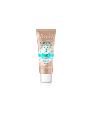 Fondotinta multifunzione nr 52 medium beige Magical Colour Correction CC Eveline