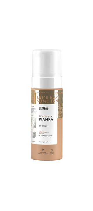 Schiuma corpo abbronzante idratante naturale al profumo di cocco e mango So!Flow - 1