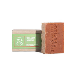 Sapone alla fragola e alla verbena con semi di fragola Mydlarnia Cztery Szpaki - 1