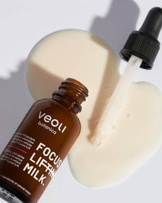 Siero emulsione liftante anti-età con bakuchiol Focus lifting milk Veoli Botanica - 2