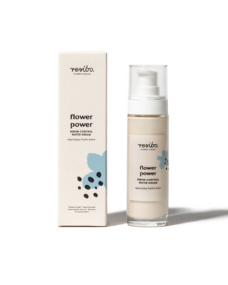 Crema Idro Viso Regolatrice Flower Power con Proprietà Antiossidanti 50 ml Resibo - 1
