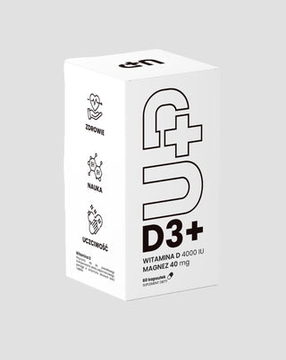 Integratore Up D3+ Vitamina D3 in combinazione con magnesio UP Health Pharma 60 capsule - 1