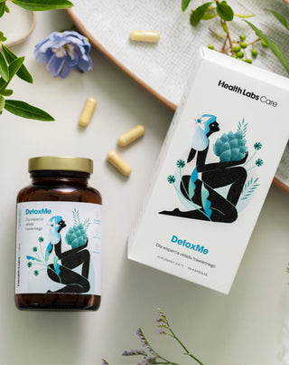 Integratore alimentare che supporta il funzionamento dell'apparato digerente DetoxMe Health Labs Care 90 capsule - 2