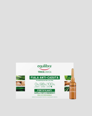 Fiale rinforzanti contro la caduta dei capelli con cheratina vegetale Equilibra 10 pz - 1
