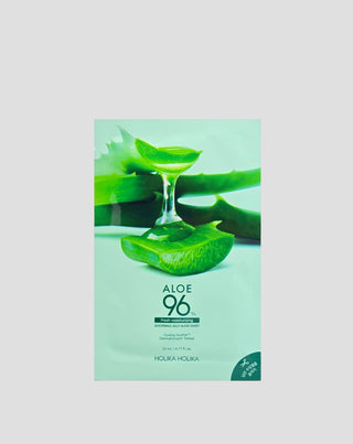 Maschera viso lenitiva contenente il 96% di estratto di aloe vera Holika Holika - 1