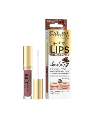 Lucidalabbra rimpolpante con acido ialuronico al cioccolato Oh! My Lips Lip Maximizer Eveline - 1