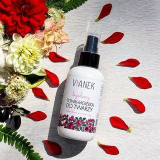 Tonico-spray viso lenitivo per pelli sensibili alla rosa canina Vianek - 2