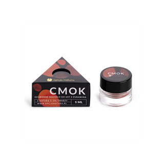 Balsamo protettivo per labbra al mirtillo rosso cmok Opcja Natura - 4