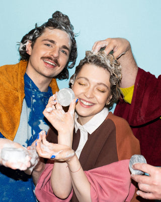 Shampoo bar disintossicante per capelli che rafforza i follicoli piliferi Mydlarnia Cztery Szpaki - 3