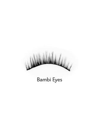 Ciglia finte su striscia 2d riutilizzabili morbide e leggere Bambi Eyes Bamm!Lashes - 2