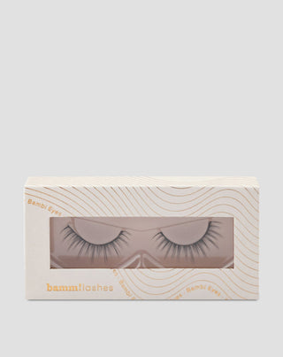 Ciglia finte su striscia 2d riutilizzabili morbide e leggere Bambi Eyes Bamm!Lashes - 1