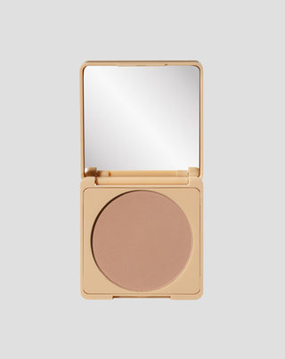Bronzer pressato Selfglow 02 Warm con principi attivi per il contouring del viso Paese - 1