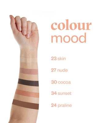 Ombretto opaco Colour mood nel colore cioccolato fondente 30 Cocoa Paese