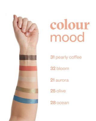 Ombretto opaco Colour mood nel colore cioccolato fondente 30 Cocoa Paese