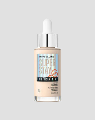 Fondotinta illuminante a lunga durata con vitamina C Super Stay Skin Tint 03 Maybelline - 1