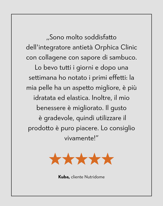 Elisir anti-aging con collagene di pesce e complesso DracoBelle™ Nu Orphica Clinic Ageless
