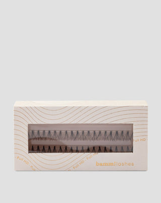Ciglia a ciuffetti senza nodi per modellare l'aspetto dell'occhio Full HD Bamm!Lashes - 1