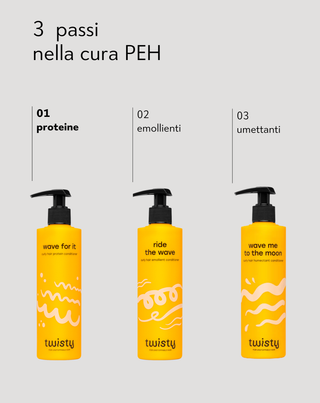 Balsamo proteico PEH per capelli ricci e mossi Twisty - 3