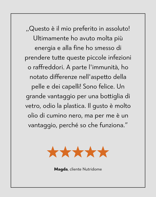 Oli per il sistema immunitario con acidi grassi omega 3-6-9 in forma liquida Immuno Nutridome 250 ml