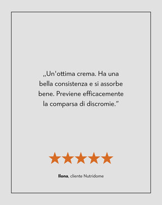 Crema viso idratante con SPF 50 con allantoina e acido ialuronico Nutridome - 4