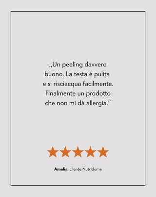 Scrub enzimatico per il cuoio capelluto con acidi AHA, purificante e stimolante la microcircolazione Twisty