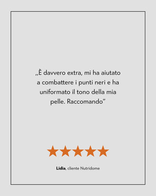 Peeling acido per il viso aha+bha 30% Nutridome - 6