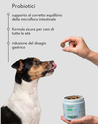 Karma supplementare Probiotici per cani per la digestione, sistema digestivo e immunità Oggo 180 g - 2