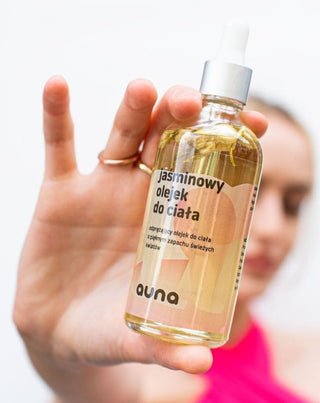 Olio per il corpo al gelsomino con oli naturali e vitamina E Auna - 3