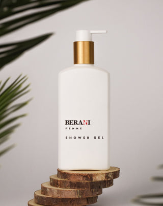 Gel doccia cremoso e naturale per le donne per pelli delicate Berani Femme - 2