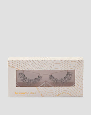Ciglia artificiali 2d utilizzabili più volte, ad effetto naturale, Make'em Longer Bamm!Lashes - 1