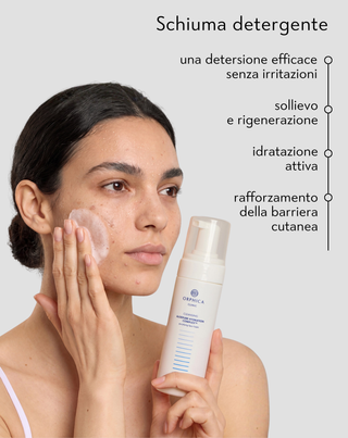 Schiuma detergente viso con betaina, pantenolo e allantoina Cleansing Orphica Clinic 150 ml - 2