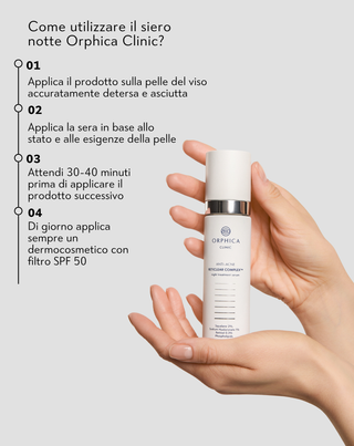 Siero notte rigenerante per pelle problematica Anti-Acne Orphica Clinic 50 ml - 4