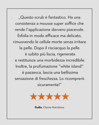 Scrub corpo esfoliante allo zucchero Nutridome 250 g - 5
