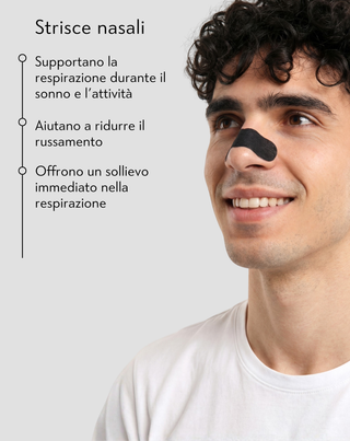 Cerotti nasali per respirare meglio, 30 pz. Nutridome