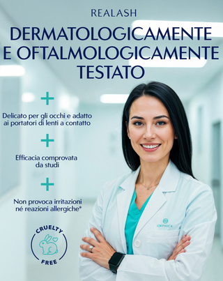 Siero per ciglia Orphica Realash, per allungare, rinforzare e infoltire le ciglia - 5