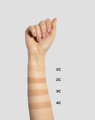 Cipria in polvere illuminante e coprente colore 1C beige caldo Illuminating Paese - 2