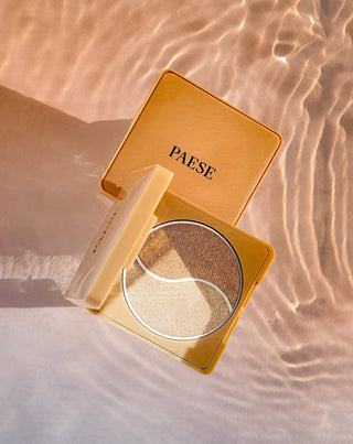 Cipria abbronzante e levigante per la texture della pelle Self Glow Medium Paese - 2