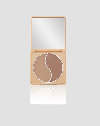 Cipria abbronzante e levigante per la texture della pelle Self Glow Medium Paese - 1