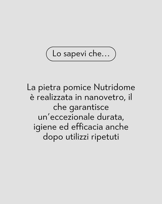 Raschietto per piedi in nano-vetro per rimuovere la pelle callosa Nutridome - 4