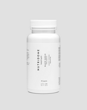 Aglio nero per supportare il metabolismo e la funzione epatica integratore alimentare Nutridome 60 pezzi.