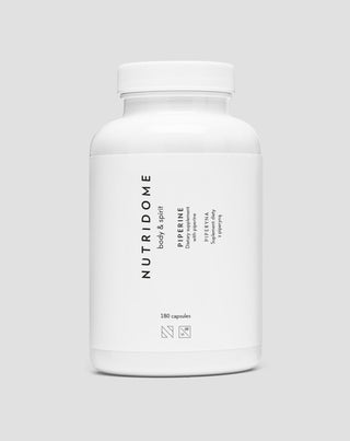 Compresse di piperina per una migliore digestione e per favorire la perdita di peso Piperina Nutridome 180 capsule - 1