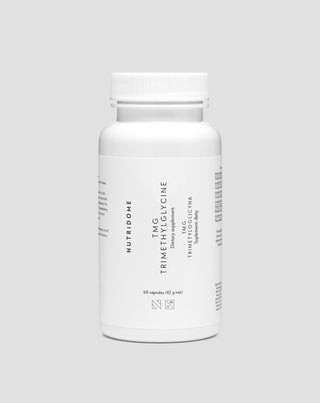 Trimetilglicina Betaina TMG per il metabolismo dell'omocisteina e il supporto del sistema cardiovascolare Nutridome 60 pezzi - 1