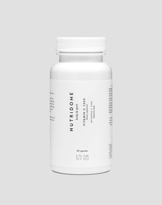 Vitamina C 1000 per l'immunità e la sintesi del collagene Nutridome 60 capsule